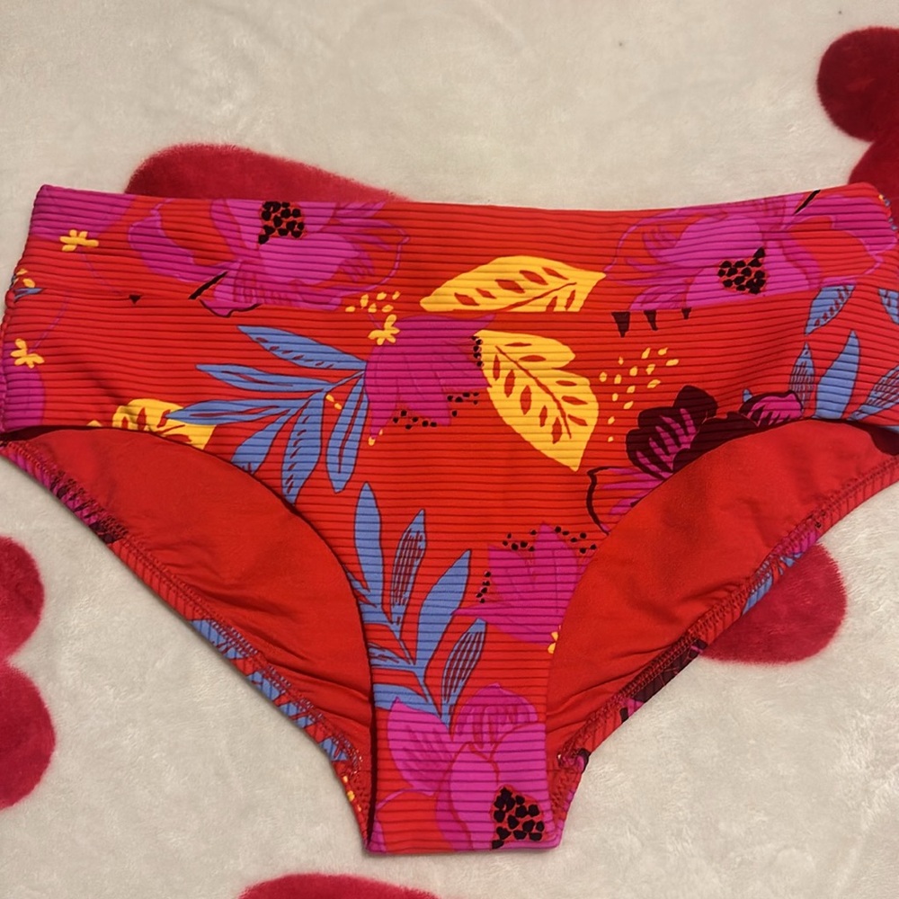 Seafolly On Vacation Wide Side Retro Bikini Bottom nwot - Picture 8 of 13